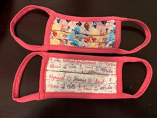 Disney Cloth Face Mask Set Of 2