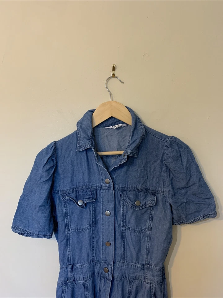 BB DAKOTA Steve Madden женщин West поведения Chambray стиль комбинезон, размер 0 - Изображение 2 из 4