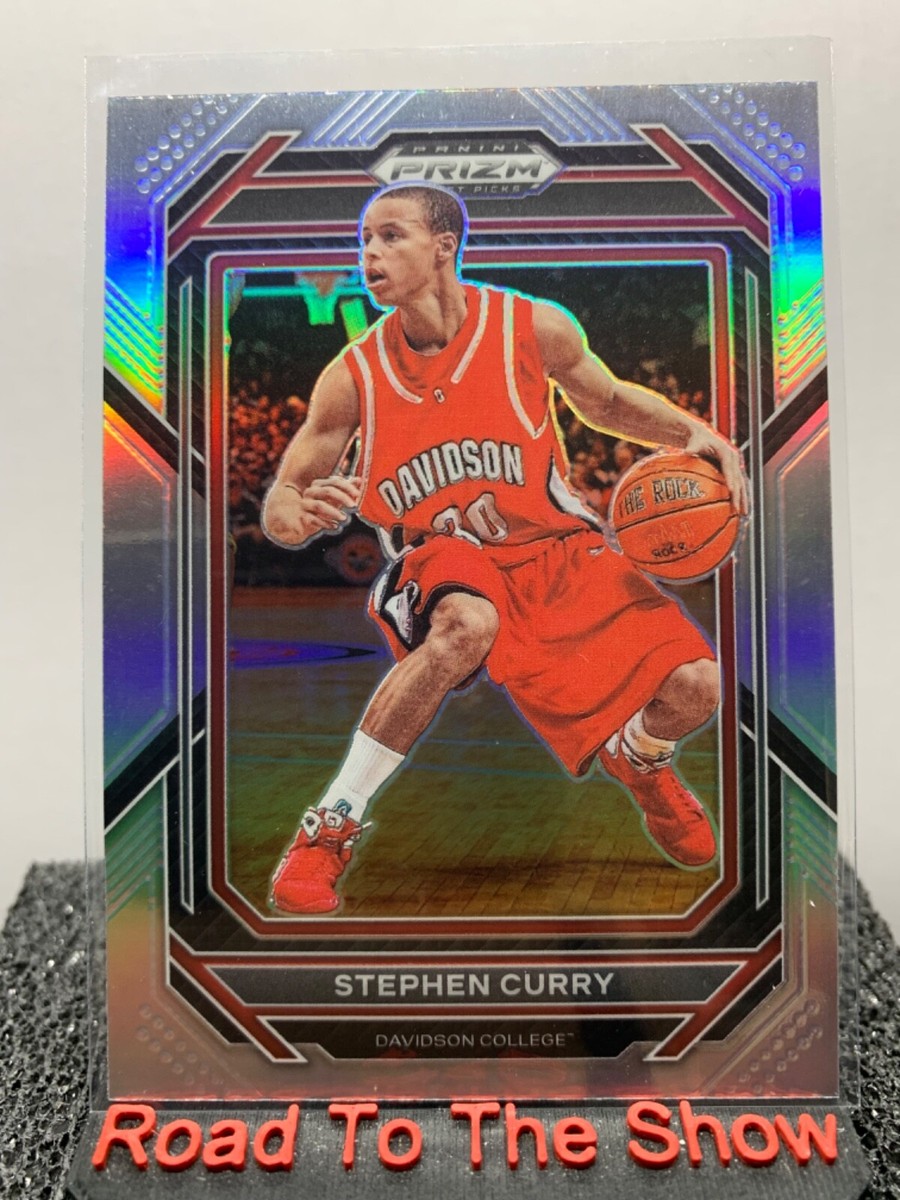 Stephen Curry 2023-24 Panini Prizm Draft Picks Silver Holo #53