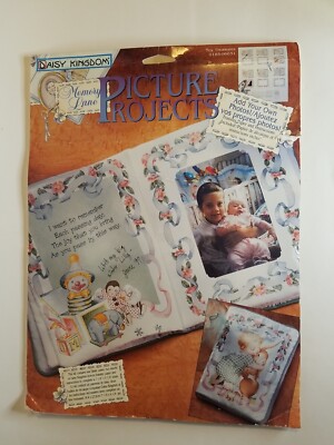 NOS Vintage 1998 Daisy Kingdom Memory Lane Toy Treasures Picture Project Book