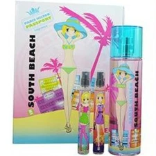 Paris Hilton Passport South Beach Fragrance for Women 3 Piece Gift Set