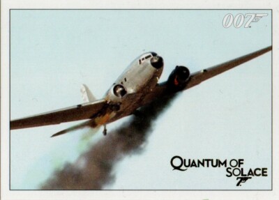 James Bond Archives 2015 - #059 Quantum of Solace Gold Parallel Card #078/125