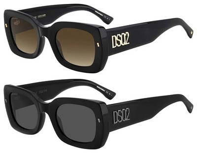 DSquared2 Hype Men's Chunky Mod Rectangle Sunglasses - D20061S