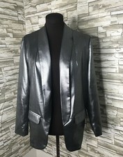 Chloe Olivers Blazer Metalic Small Women Jacket Polyester