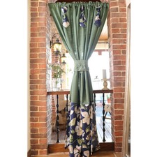 Boho Curtain For Living Bedroom Window Door Drape Panel Valance