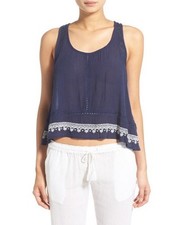 RIP CURL OCEANA TANK TOP TEE NAVY M MEDIUM code 23-51 NWT