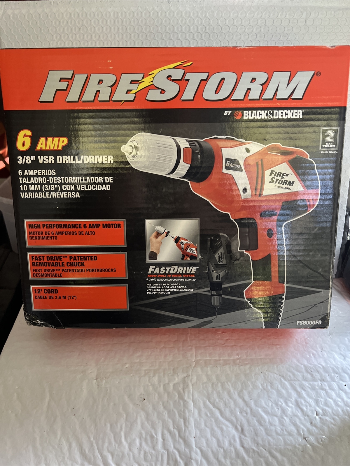 Decker FS6000FD Fire Storm 6 AMP 