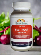 Beet Root Capsules - Organic - 1300MG