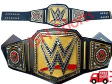 Undisputed Universal Championship Replica Title Belt 2mm brass Leather straps