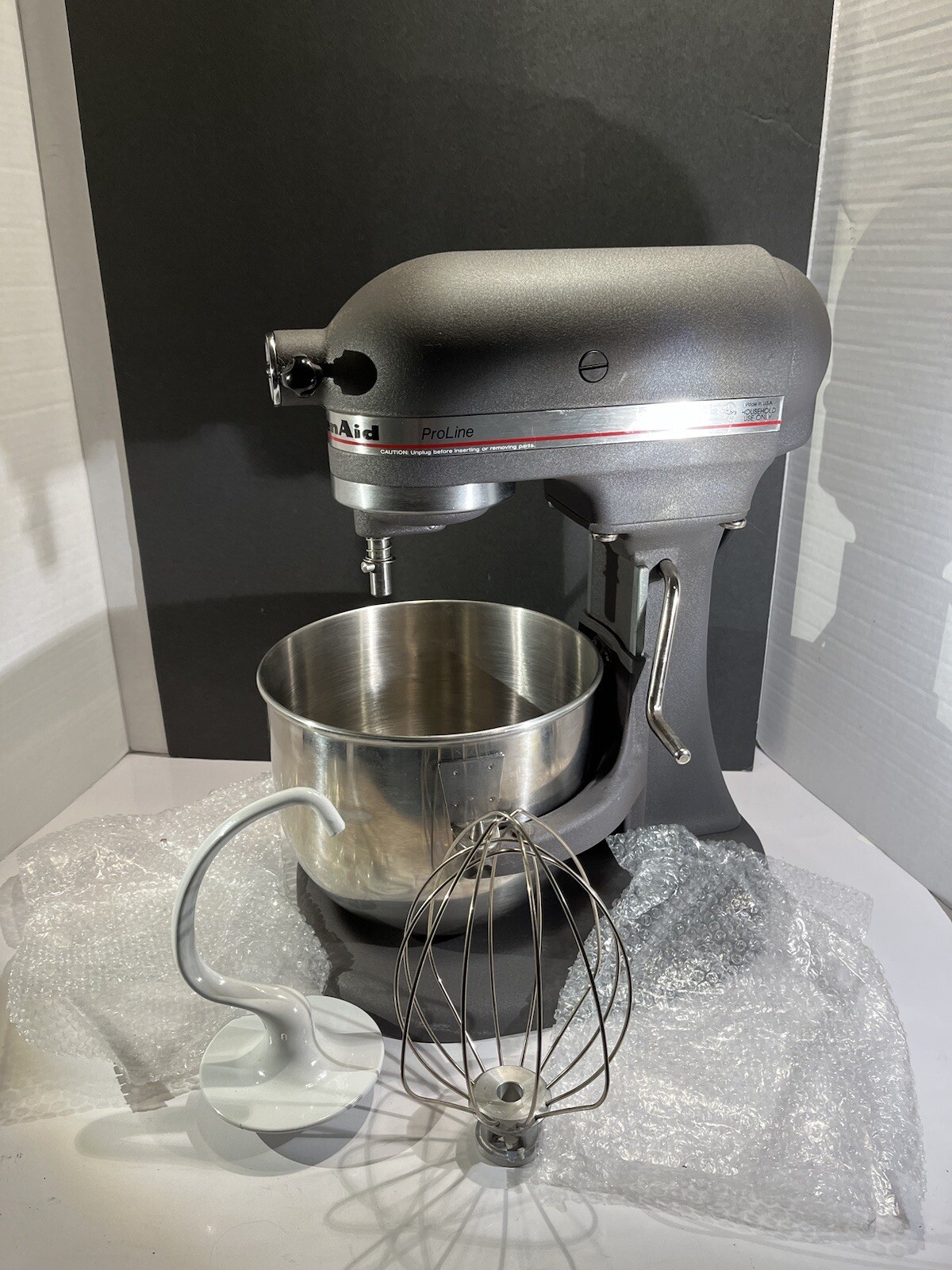 Kitchenaid Pro Line KSM5 Stand Mixer Slate Gray With Dough Hook Wisk