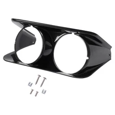 For Chevrolet Corvette C3 1968-1982 Headlight Bezel Driver Side Black