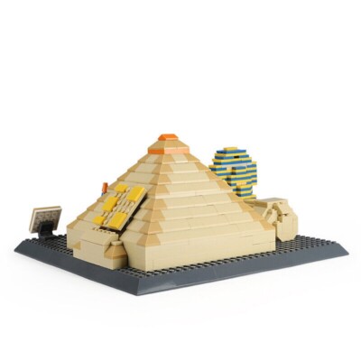 Wange Authentic Egyptian Pyramids Of Giza Building Block Set