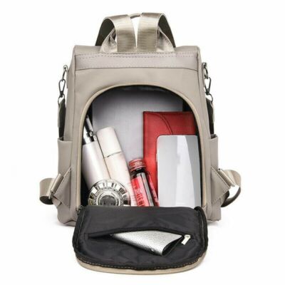 6562 Backpack Purse Oxford Waterproof Cloth Nylon Rucksack Detachable Waterproof Nylon Oxford Cloth Women Travel Backpack Anti  main image 3