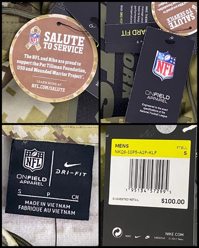NWT Men's New York Giants Salute to Service Military HOODIE Pullover Sweatshirt - Picture 10 of 11