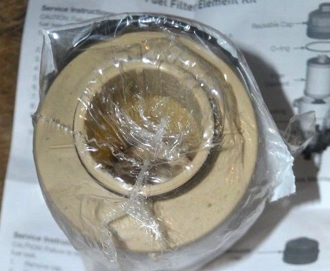  Filtro de combustível diesel separador de água FORD F250 F350 F450 F550 SUPER DUTY 2008-10 - Imagem 3 de 4