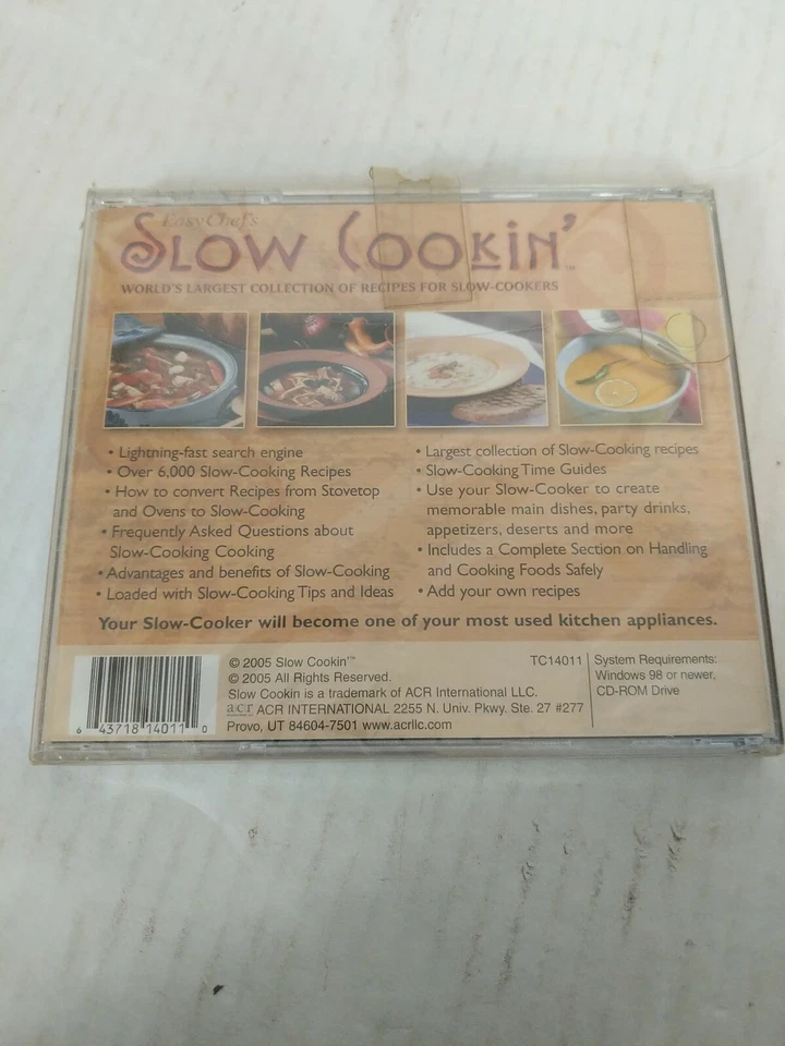 Easy Chef Slow Cookin' For Slow Cookers CD Rom - Image 2 of 2