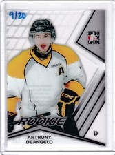 Anthony Deangelo 2014 Leaf ITG Clear Rookie Redemption Gray #2, 9/20