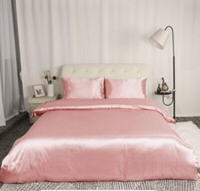 queen silk comforter set