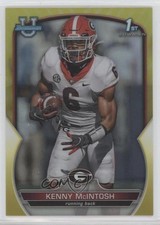 2022 Bowman U Chrome Yellow Refractor 20/75 Kenny McIntosh #44 0wp8