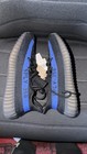 Adidas Yeezy Boost 350 V2 Dazzling Blue Black Mens UK Size 9