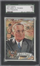 1972 Topps US Presidents Harry S Truman #32 SGC 60 m5x