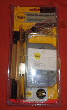 Yale 5 Lever Mortice Sashlock  P-M550-PB-80  Brass