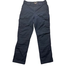 5.11 Tactical Men's Navy Blue Cargo Pants Size 32x34 Work Utility Outdoor