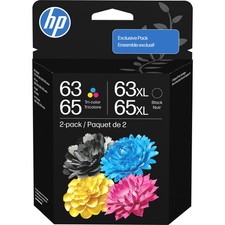 HP 65XL Black 65 Tri-Color Ink Cartridge for HP DeskJet Envy OfficeJet