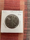 1917 Walking Liberty Half Dollar