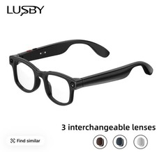 AI Smart Glasses, 8MP Camera, 4K Video, Bluetooth & Voice Assistant