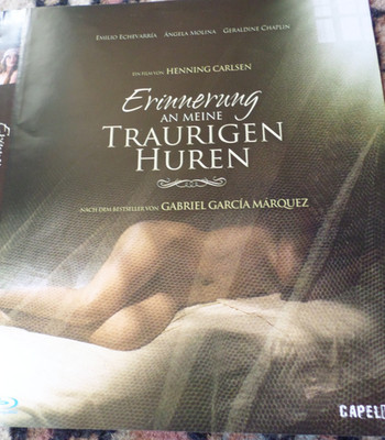 BLU RAY * ERINNERUNG AN MEINE TRAURIGEN HUREN * NACH GABRIEL GARCIA MARQUEZ