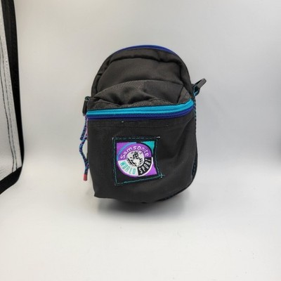 Samsonite World Sport Black Retro Vintage Small Cushioned Camera Bag