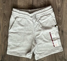 Wonder Nation Boys Light Gray French Terry Shorts Small 6-7 New With Tag