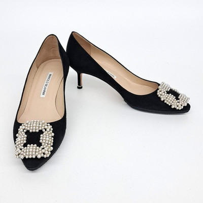 MANOLO BLAHNIK Wildlederschuhe 6872361