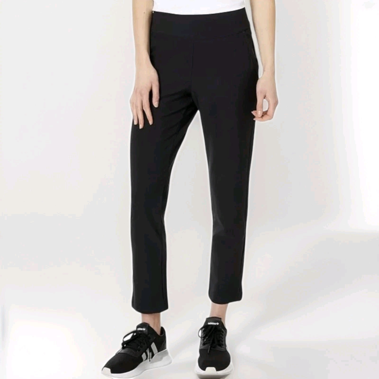 Ankle Pants Black Pull On Women's A Small Nwt