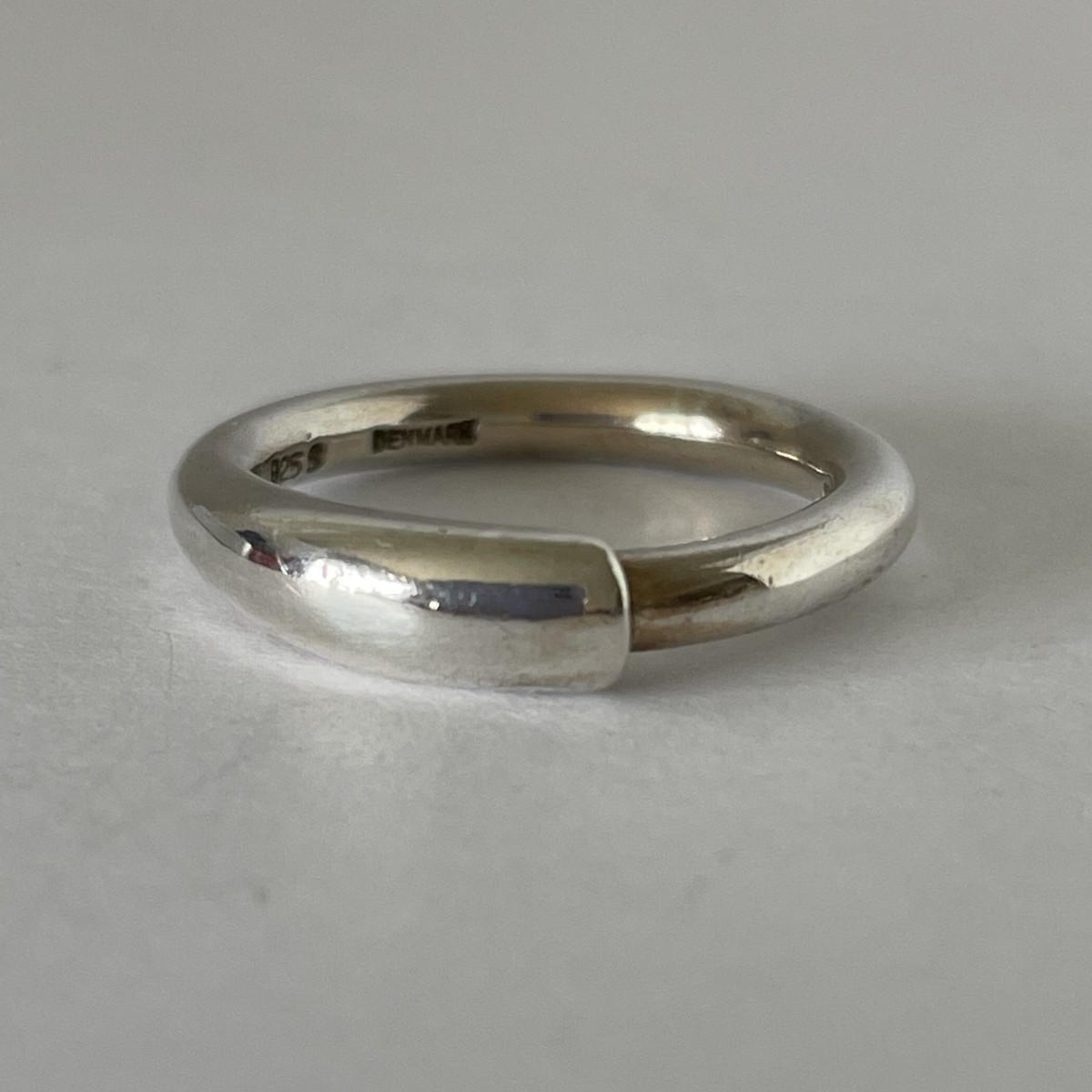 Rare Georg Jensen Sterling Ring #A3 Torun Denmark Vintage