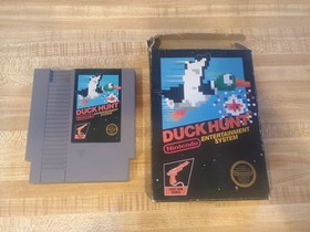 Original 1985 NES Nintendo Duck Hunt Matte Sticker Seal 1rst N.Y. Test Run 