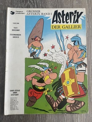 Grosser ASTERIX-Band 1 Asterix der Gallier DM 3,80