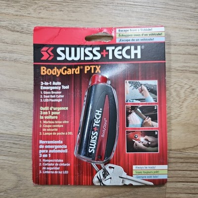 Swiss+Tech BodyGard PTX 3 in 1 Auto Emergency Tool (BGCS31-NA)