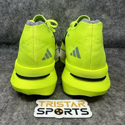 Size 9.5 - adidas Adizero Prime X 3.0 Strung Lucid Lemon Black for