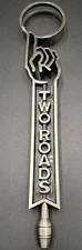 Two Roads Brewery 12" Metal BeerTap Handle