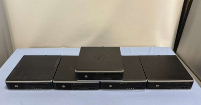 *LOT OF 5* HP Hewlett Packard Compaq 8200 & 8000f USDT Elite Ultra-slim Desktop
