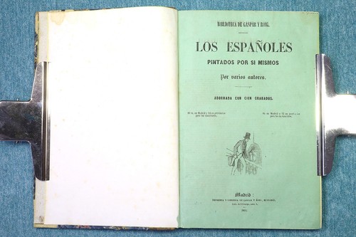 Los españoles pintados por sí mismos. Gaspar y Roig. 1851 The Spaniards - Imagen 2 de 9