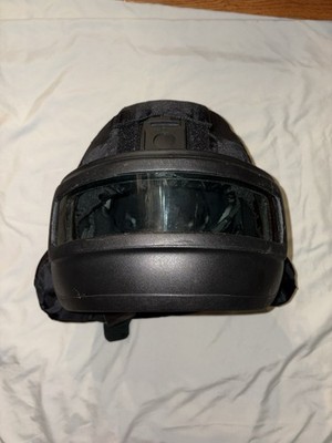Armocom LSHZ-2DTM VULKAN armor helmet w/rare class 2 visor and glass visor
