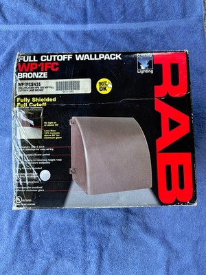 WP1FCSN35 WALLPACK 35W HPS 120V NPF FULL CUTOFF + LAMP BRONZE