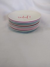 Set of 8 2 sets of 4 Kate Spade melamine tidbit appetizer plates