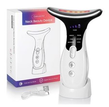 7 Colors LED Light Therapy Anti Aging Facial Massager Neck Lifting Beauty Device