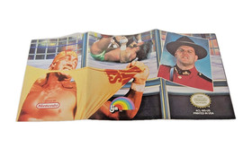 WWF WRESTLEMANIA: STEEL CAGE CHALLENGE Nintendo NES Folded 15&times;11 INCH POSTER