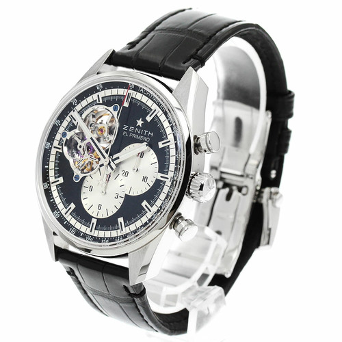 Zenith El Primero Chronomaster 03.2042.4061 Automatic 42mm Box Papers Black