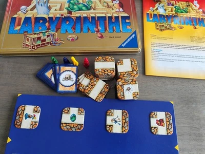 Jeu LABYRINTHE boîte métal - Ravensburger (100% Complet) - Photo 1/4